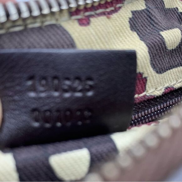 Auth Gucci Brown Guccisima Leather Abbey D Ring Shoulder Bag Preloved Purse - Picture 16 of 16